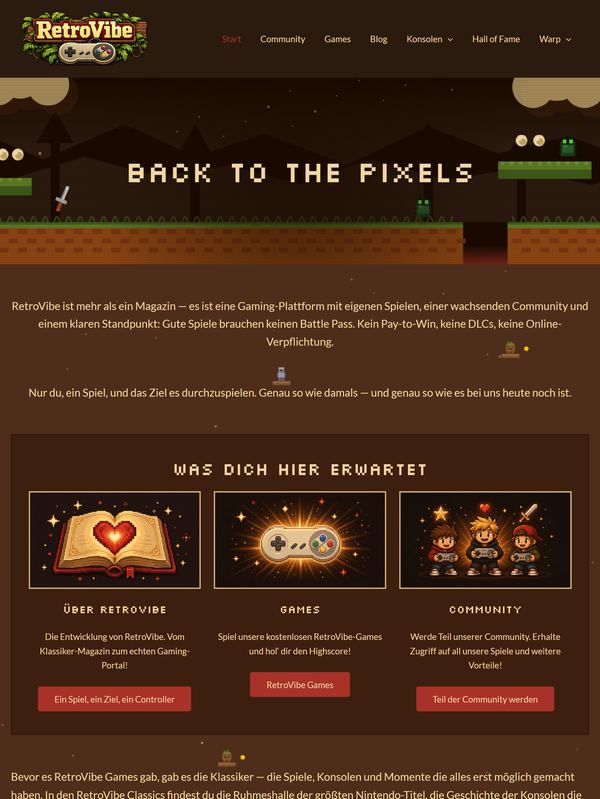 RetroVibe Screenshot